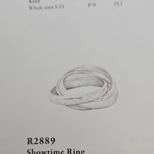 Silpada Silver Showtime Ring